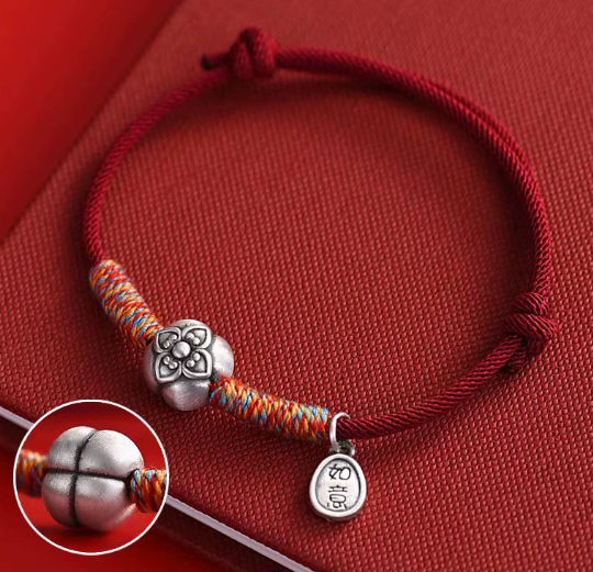 "Persimmon Blessings" Fortune Bracelet 柿柿如意好运手链