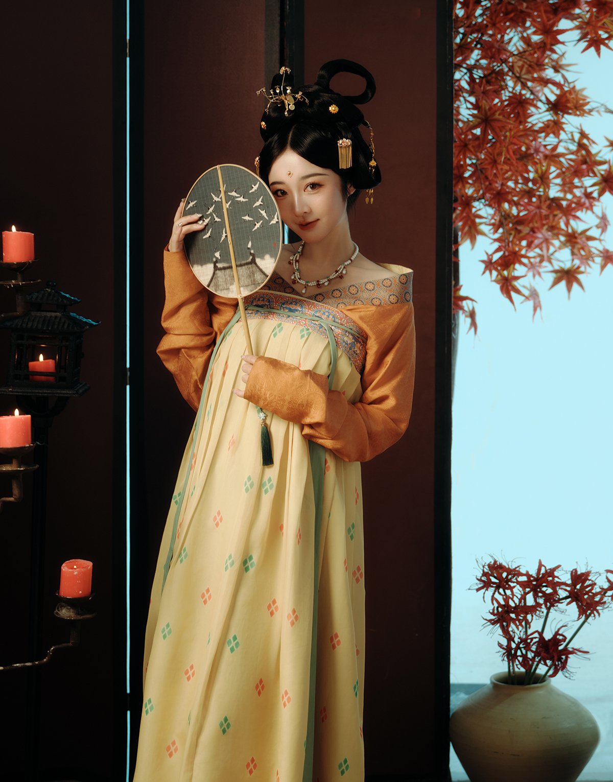 中国非遗-团扇 Chinese Intangible Cultural Heritage - Tuan Fan