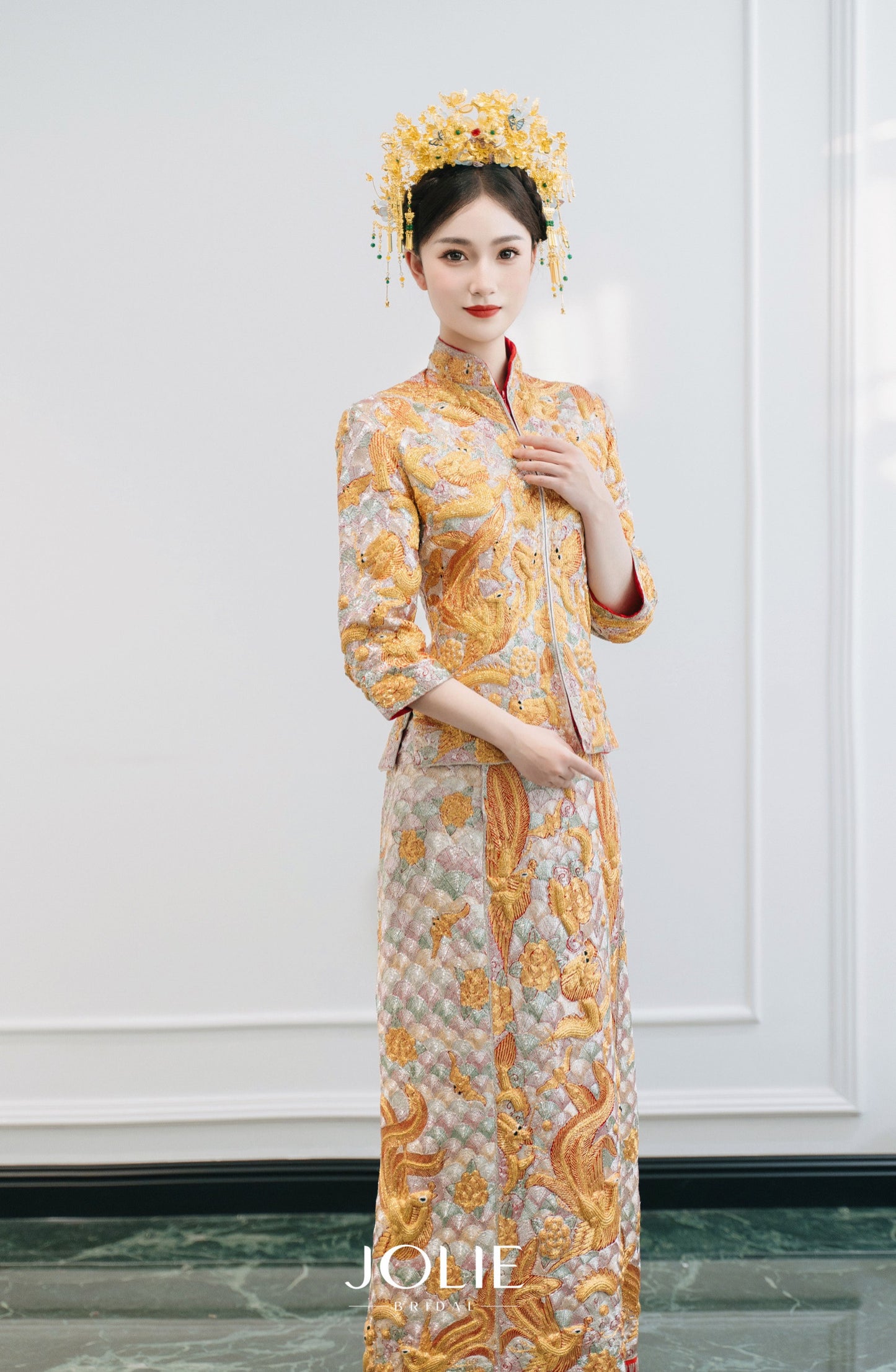 Dragon Phoenix Coat (Skirt Coat) 龙凤衣(裙装)
