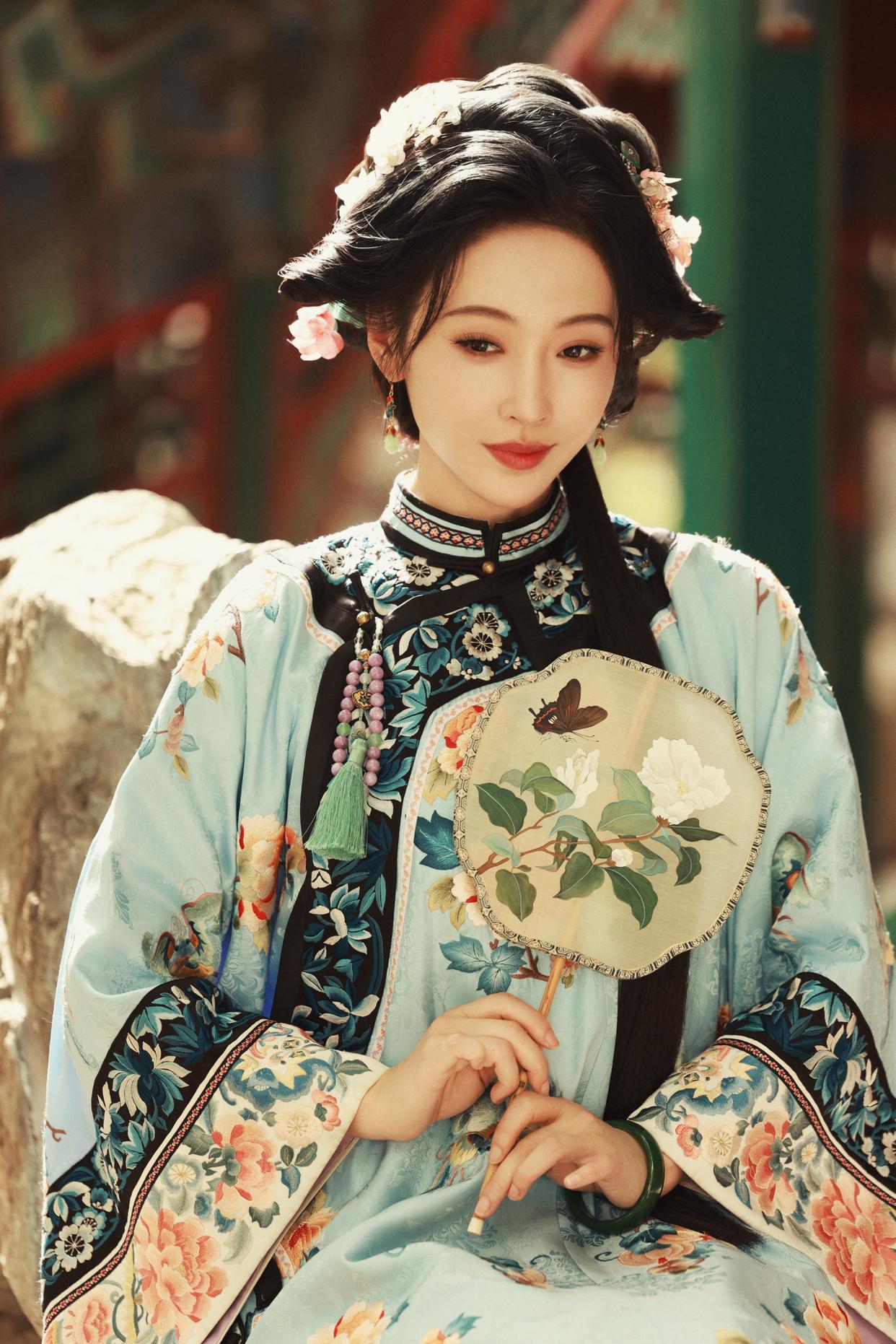 中国非遗-团扇 Chinese Intangible Cultural Heritage - Tuan Fan
