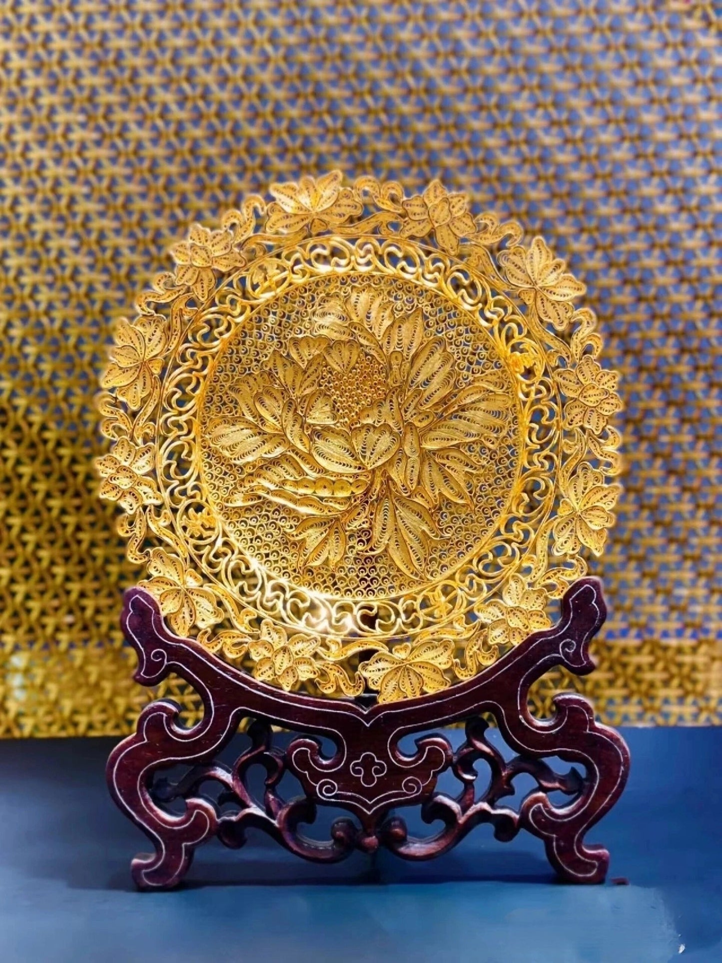Gold Filigree Inlay (ICH·National Level, No. Ⅷ-125) 金丝镶嵌