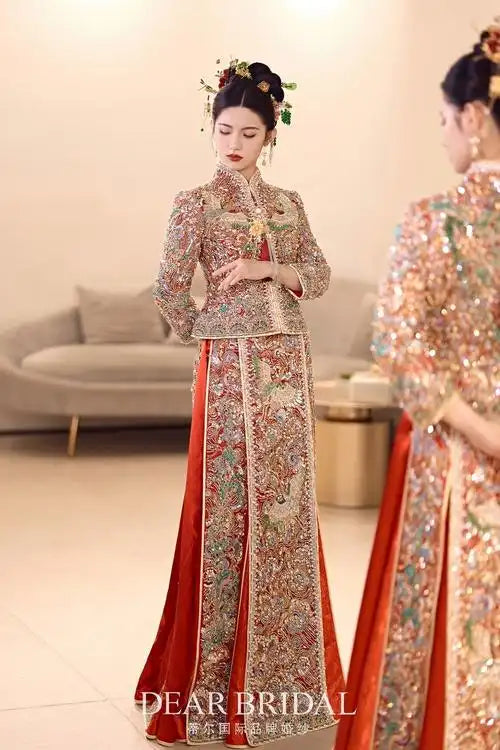 Dragon Phoenix Coat (Skirt Coat) 龙凤衣(裙装)
