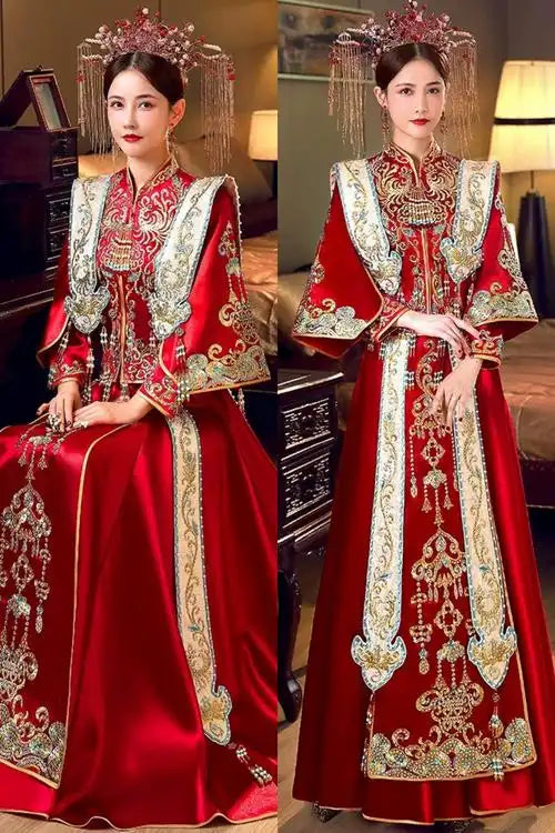 Dragon Phoenix Coat (Skirt Coat) 龙凤衣(裙装)