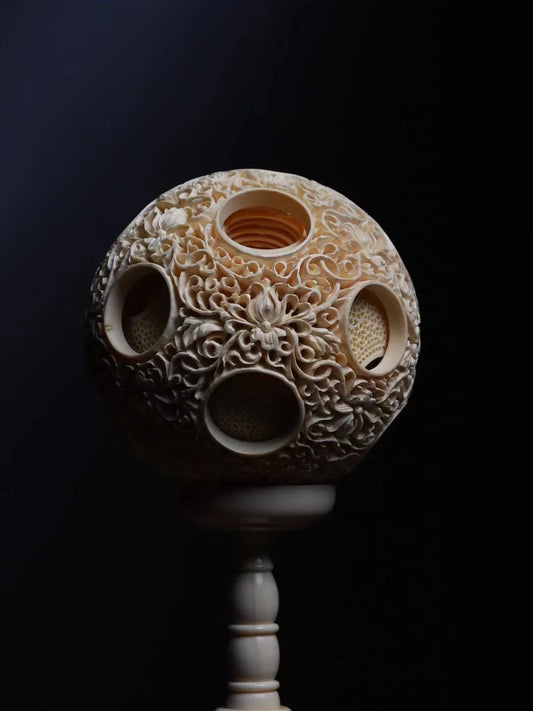 Chinese Intangible Cultural Heritage: Guigong Ball (Demon's Work Ball) 中国非物质文化遗产：鬼工球