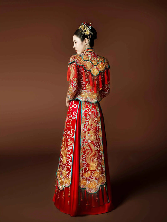 Dragon Phoenix Coat (Skirt Coat) 龙凤衣（裙装）