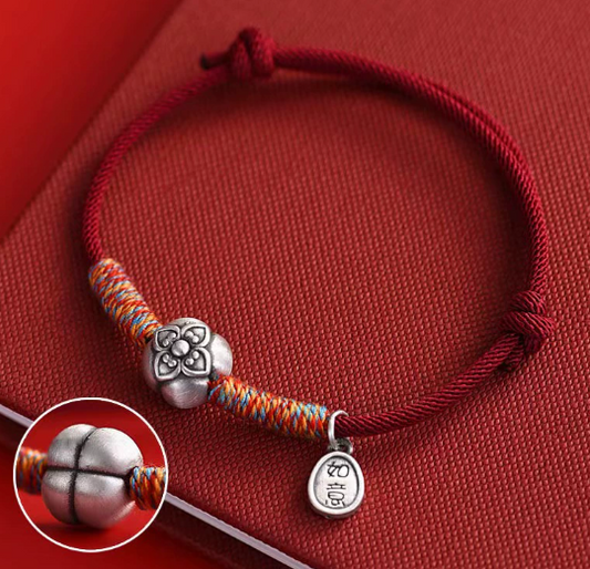 "Persimmon Blessings" Fortune Bracelet 柿柿如意好运手链