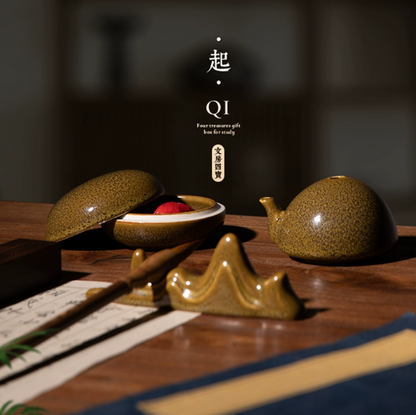 Type-I   文房四宝 简介 Introduction to the Four Treasures of the Study  （请勿购买，这是额外送给您的礼物！） (Please do not purchase, this is a gift for you!)