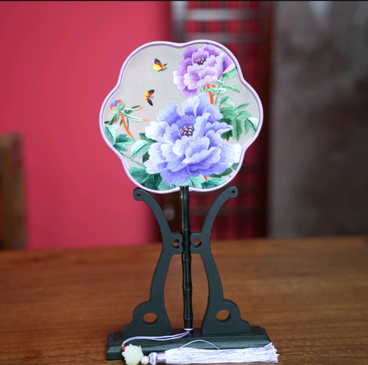 中国非遗－团扇 Chinese Intangible Cultural Heritage - Tuan Fan