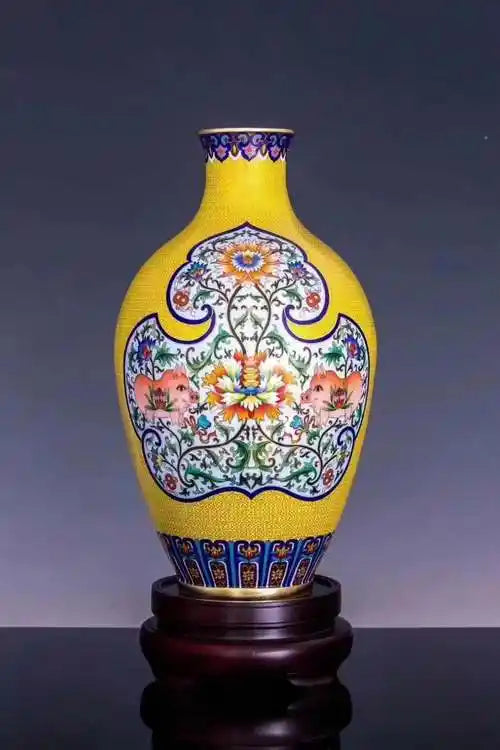 中国非遗-景泰蓝 Chinese Intangible Cultural Heritage - Cloisonn é