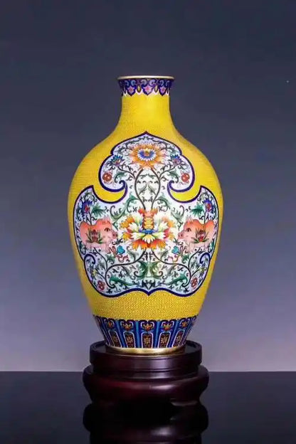 中国非遗-景泰蓝 Chinese Intangible Cultural Heritage - Cloisonn é