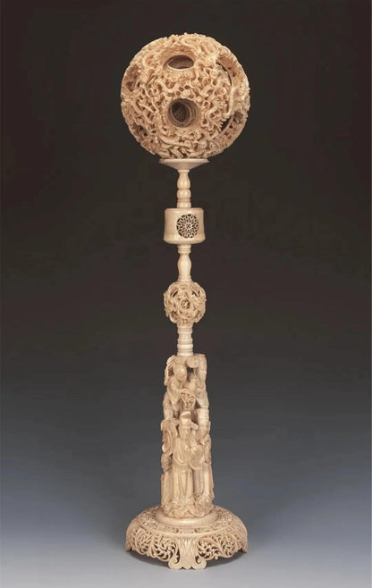 Chinese Intangible Cultural Heritage: Guigong Ball (Demon's Work Ball) 中国非物质文化遗产：鬼工球