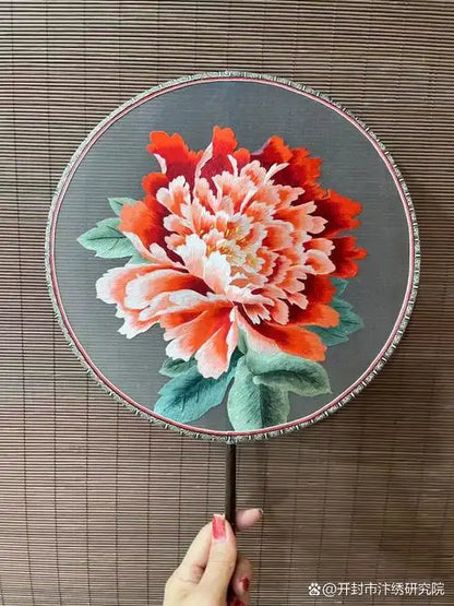 中国非遗－团扇 Chinese Intangible Cultural Heritage - Tuan Fan