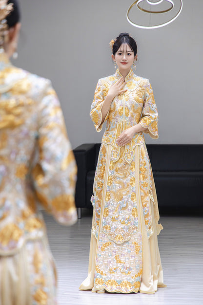 Dragon Phoenix Coat (Skirt Coat) 龙凤衣（裙装）